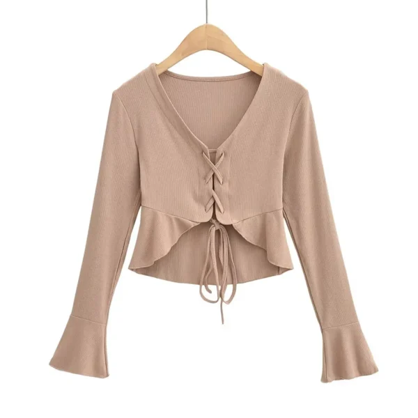 Summer New Fashion Fishtail Rope Two-Piece Set dress Vintage Slim-Fit Casual Chic Female Dresses Mujer - Image 4